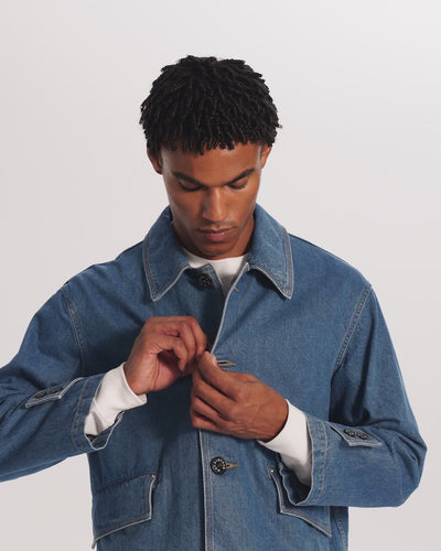 メンズ HUMBIE BLOUSON - デニムブルゾンジャケット – Mackintosh