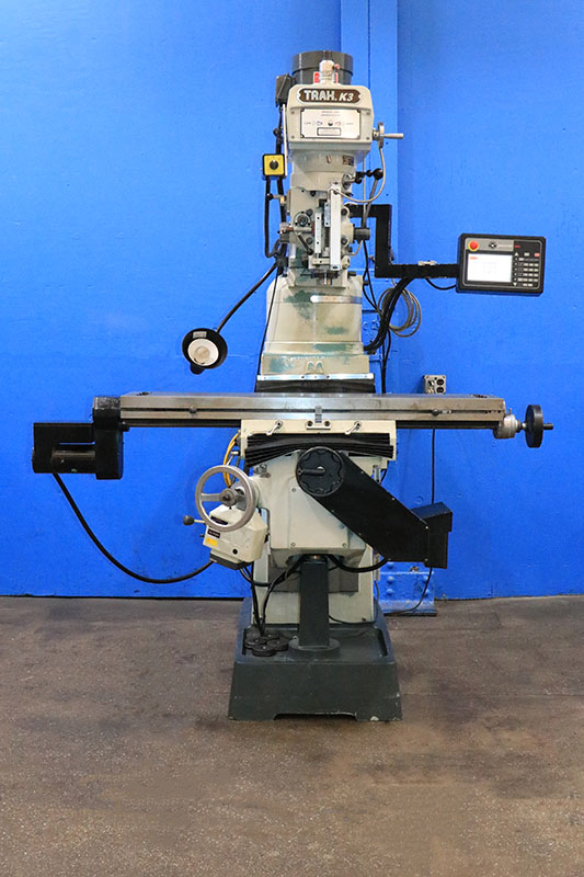 32'' X Axis 3HP Spindle Southwest Ind. TRAK K3-EMX CNC VERTICAL