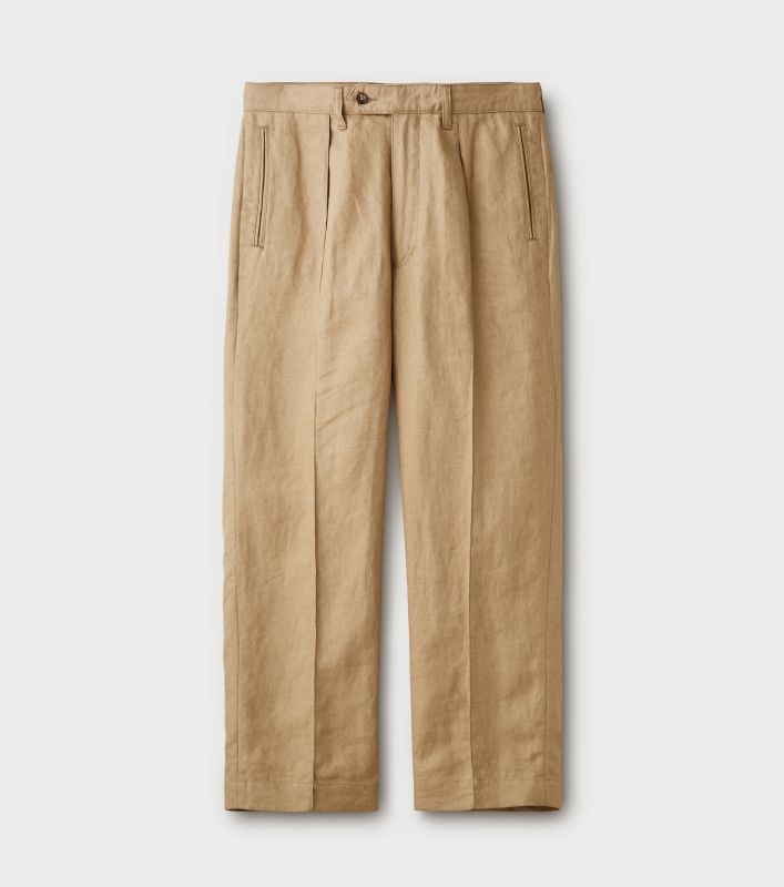 PHIGVEL / PHIGVEL / LINEN PIN TUCK TROUSERS-PMAJ-PT07