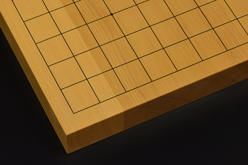 おまかせ】本榧卓上碁盤 1寸（ハギ盤・上） | 前川榧碁盤店