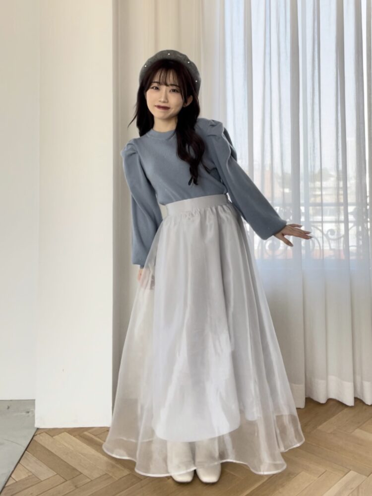 身長144cmがご紹介！/ 秋冬のブルーコーデ5選 | DIARY