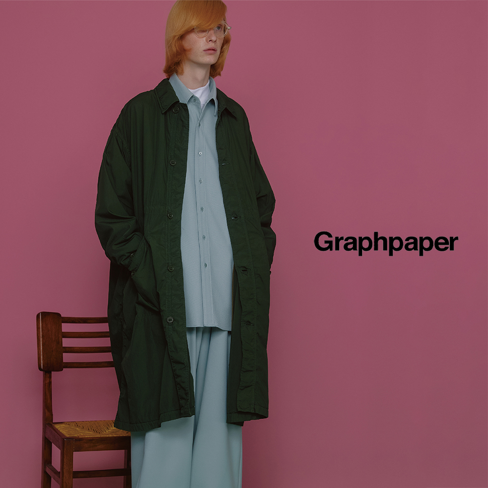 Graphpaper / 新作アイテム入荷 “Garment Dyed Popline Field Coat
