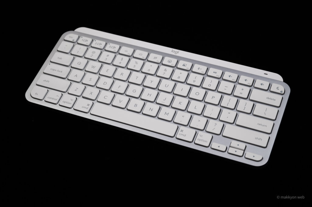ロジクール MX KEYS MINI（Mac用）レビュー／Magic Keyboardのライバル