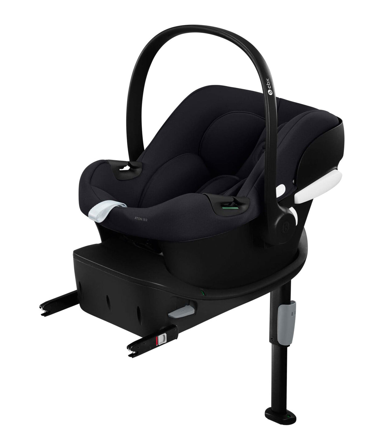 Cybex Aton B2 i-Size Baby Car Seat - Black – Mamas & Papas UK