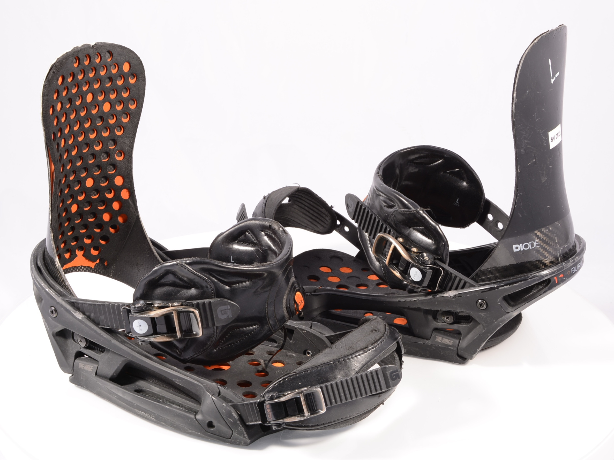 snowboard binding BURTON DIODE EST, BLACK, size L - Mardosport.com