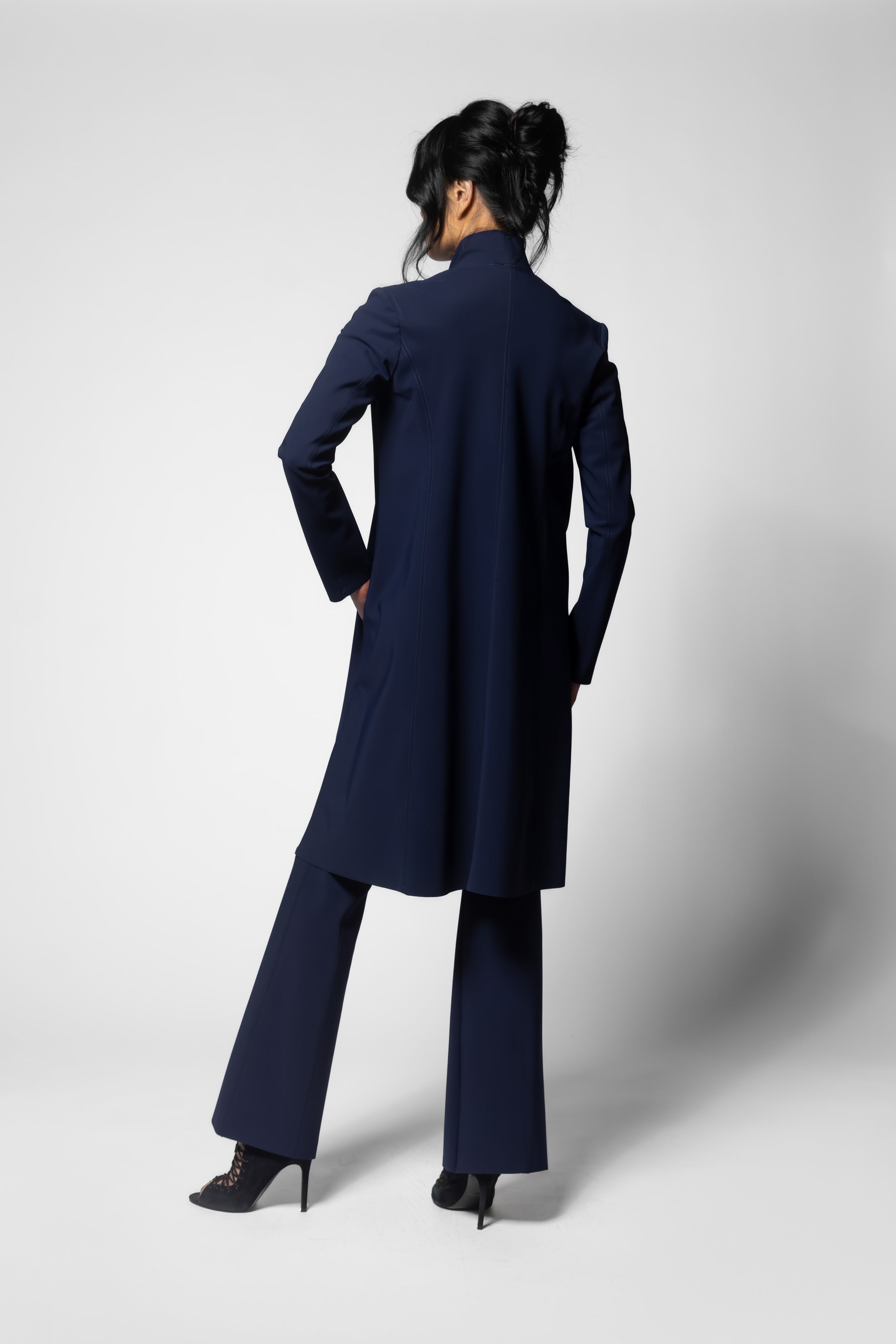 Reefer Coat - Midnight – Maria Pinto