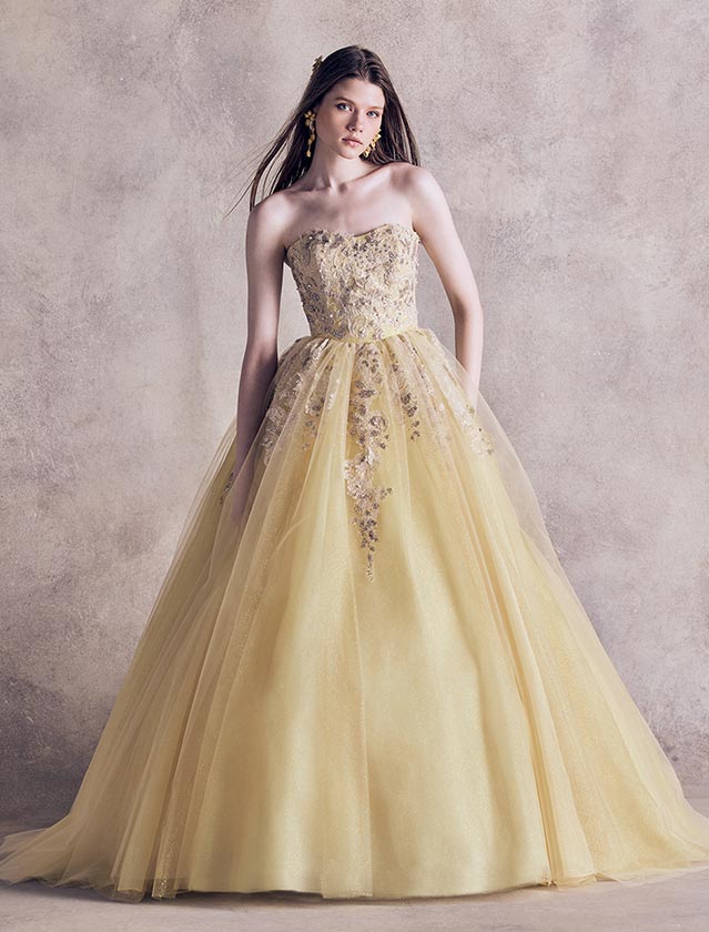 SIC0212 yellow | ウエディングドレス『マリアローザ（MARIAROSA）』