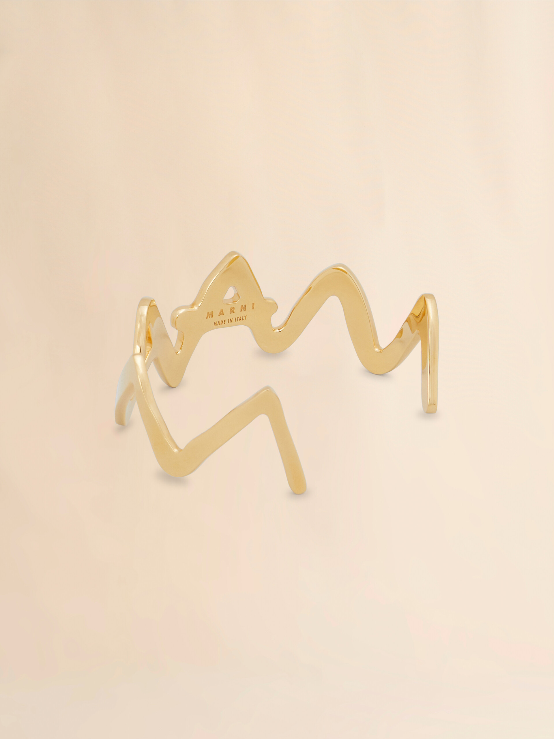 ゴールド マルニシンボルブレスレット | Marni