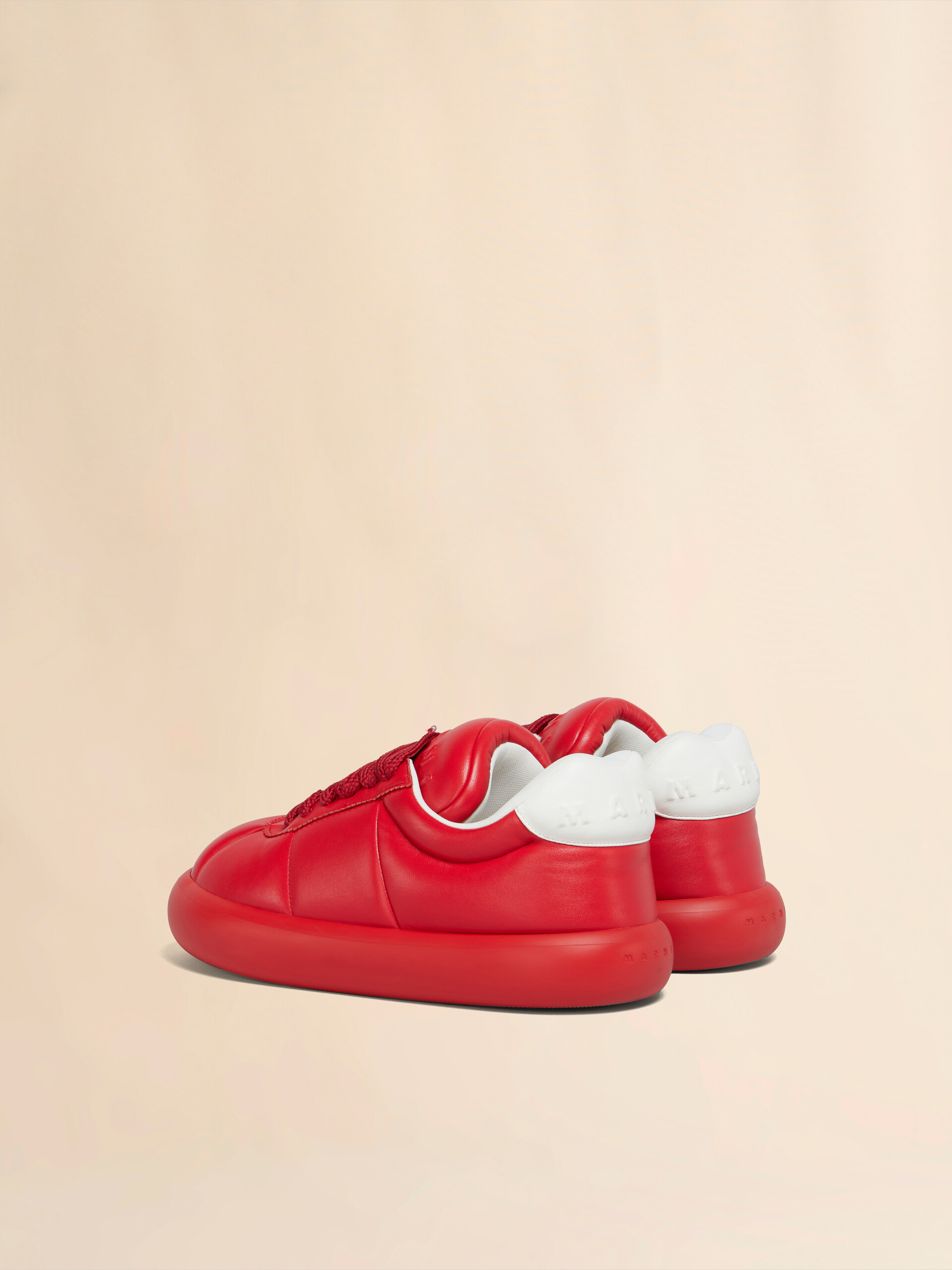 Red leather BigFoot 2.0 sneaker | Marni