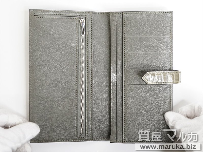 エルメス ベアン スフレ アリゲーターの買取・質預かり｜大阪の質屋マルカ