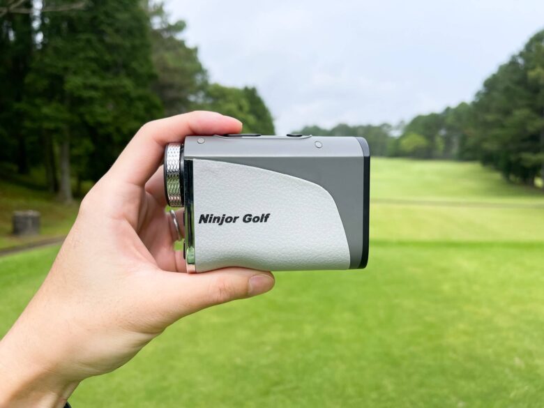 評価レビュー】NINJOR GOLF NJ007レーザー距離計｜低価格で高速測定も