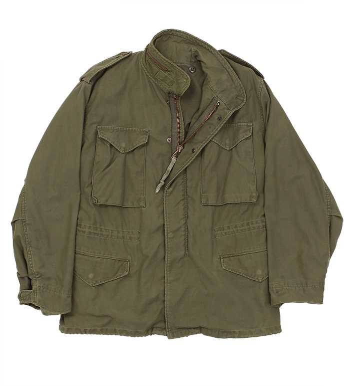 US(米軍) M65 フィールドジャケット・3rd Model/ブラスジッパー/DLA-81