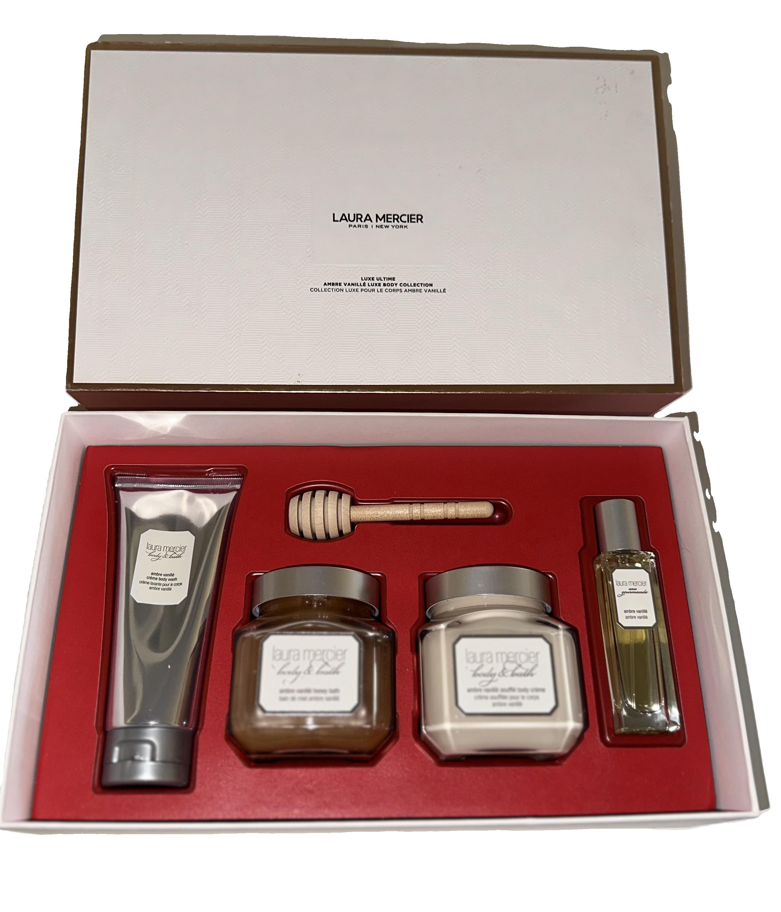 Laura Mercier 4-Pc. Luxe Ultime Ambre Vanille Luxe Body Collection