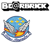 MEDICOM TOY - 1964 BLUE IMPULSE BE@RBRICK 100％ & 400％