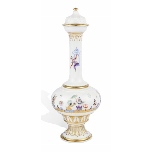 蓋付花瓶「アラビアンナイト」|ドイツの名窯マイセン 日本公式サイト