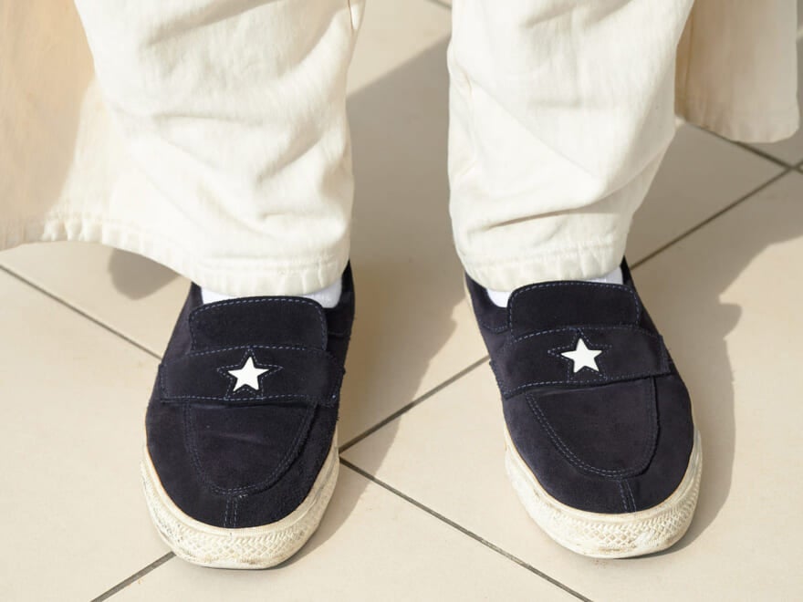 革靴感覚で履けるコンバース。ストック買いした「ONE STAR LOAFER」を