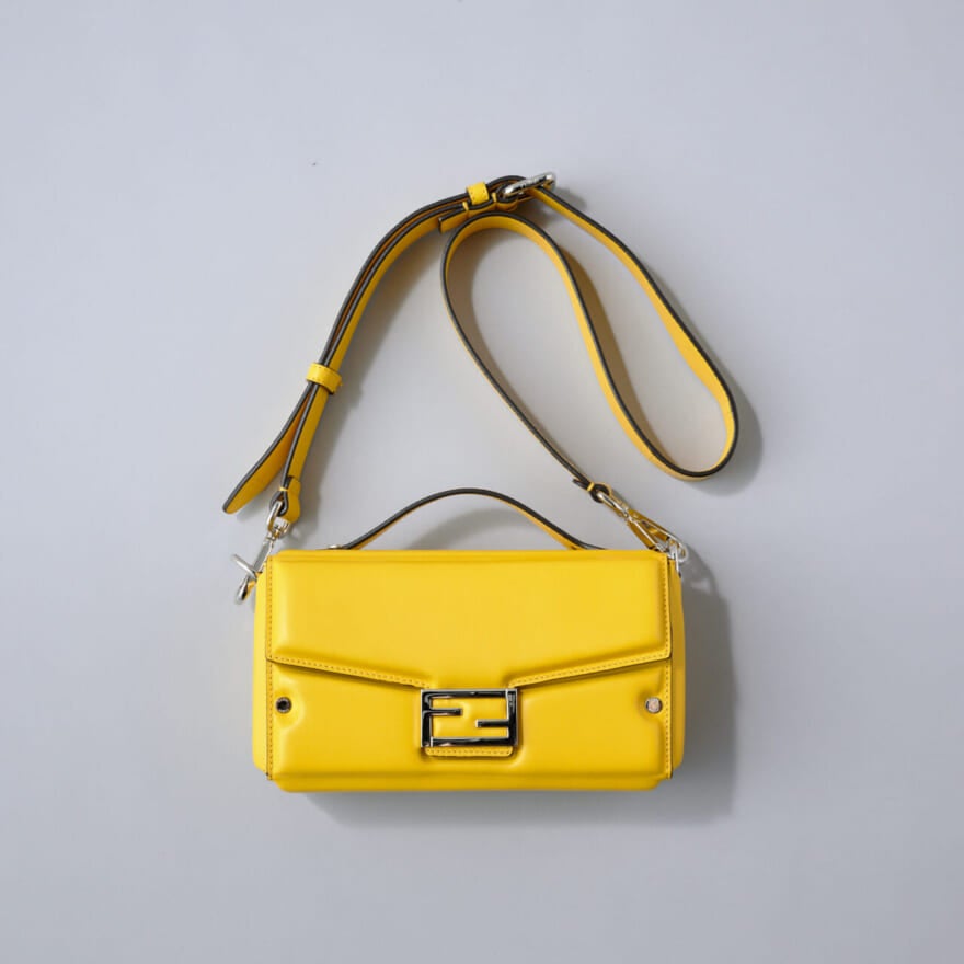 フェンディ」のアイコンバッグ“バゲット ソフト トランク” に鮮やかな
