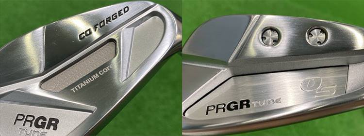 スタイリッシュで打ちやすいカスタムアイアン」プロギア チューン 01