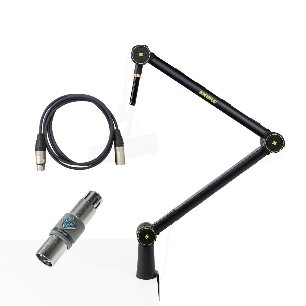 GATOR FRAMEWORKS × SHURE デスクアームマイクスタンド SM7B/MV7対応