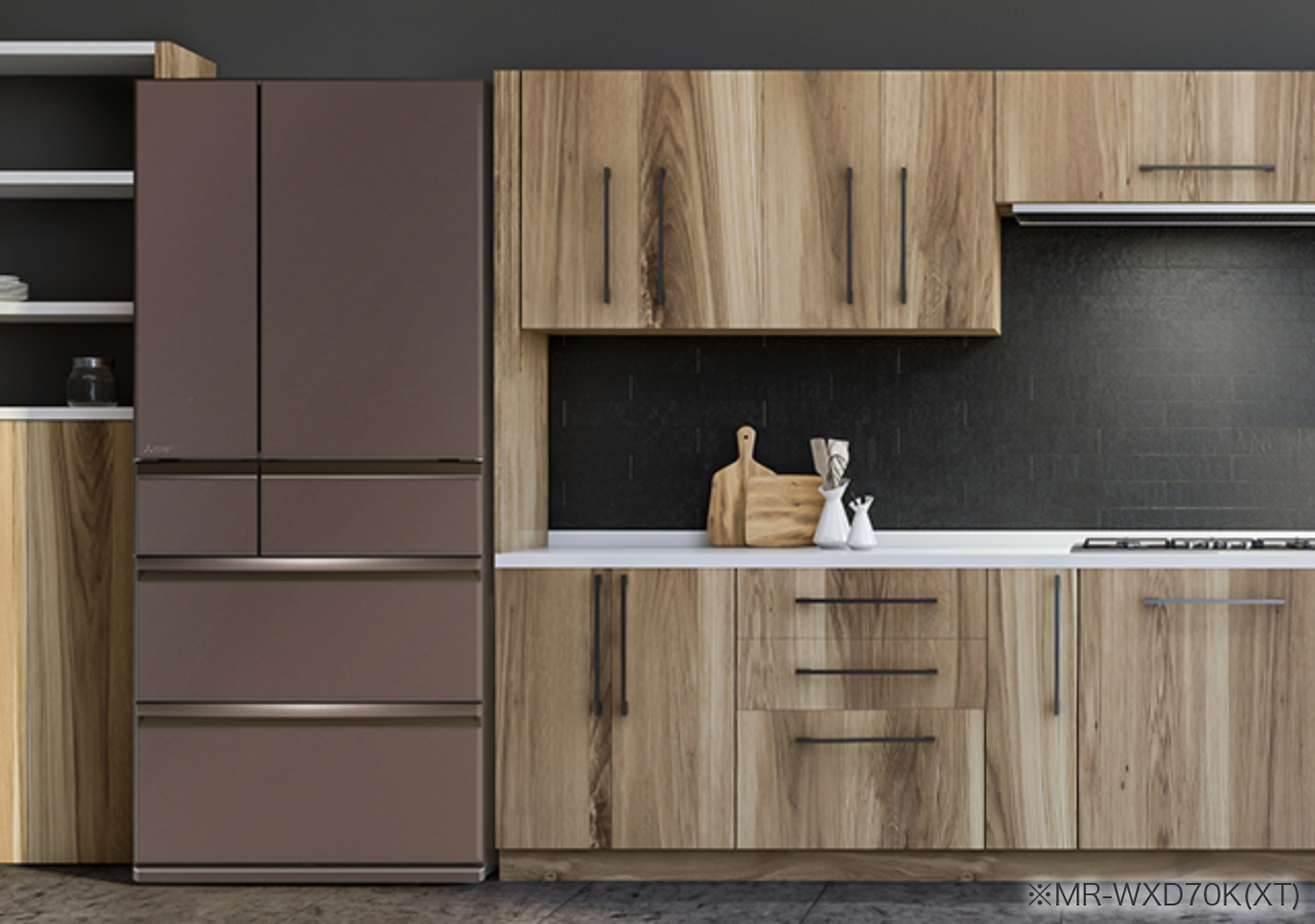 三菱電機 冷蔵庫：置けるスマート大容量シリーズ WXDシリーズ