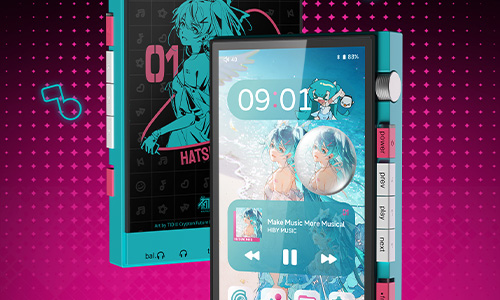 M500 Hatsune Miku Edition - HiBy -ミックスウェーブ株式会社