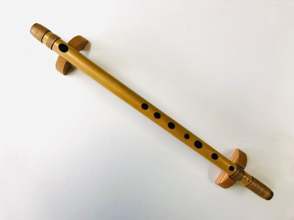 篠笛 蘭照 唄もの 漆塗り 天地巻 | 宮本卯之助商店