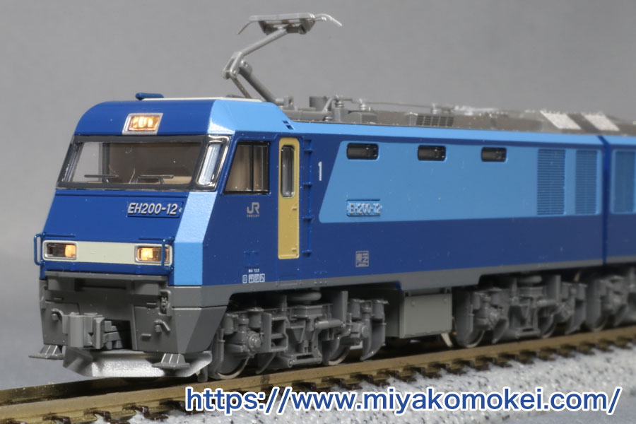 Nゲージ】 カトー EH200 通電引き通し・常点灯・パーツ取付済特製品