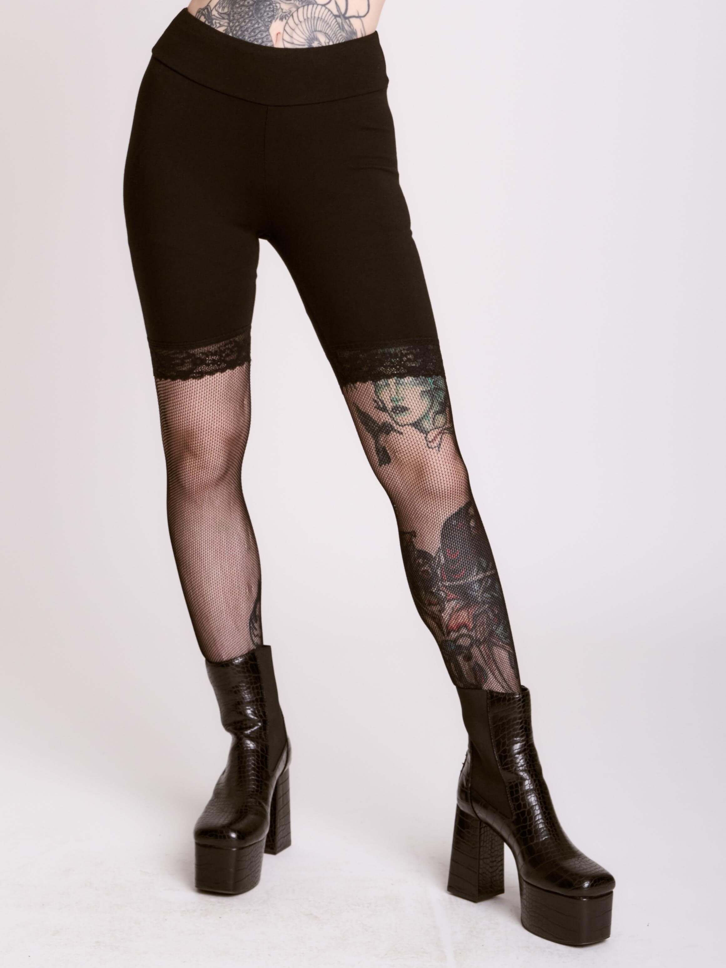 Lace Bike Short – Midnight Hour