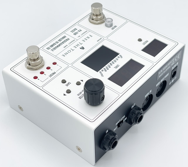PA-1QB / PROGRAMMABLE ANALOG 10 BAND EQ (for BASS): エフェクター