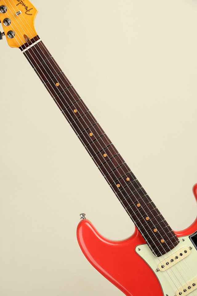 American Ultra Luxe Vintage '60s Stratocaster HSS RW Fiesta Red【S