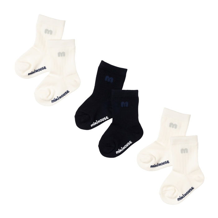 WEB限定】ソックスパック3足セット – ミキハウスオフィシャルサイト