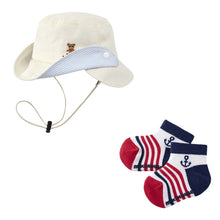 WEB限定】UV対策 テンガロン風帽子・ソックスセット – ミキハウス