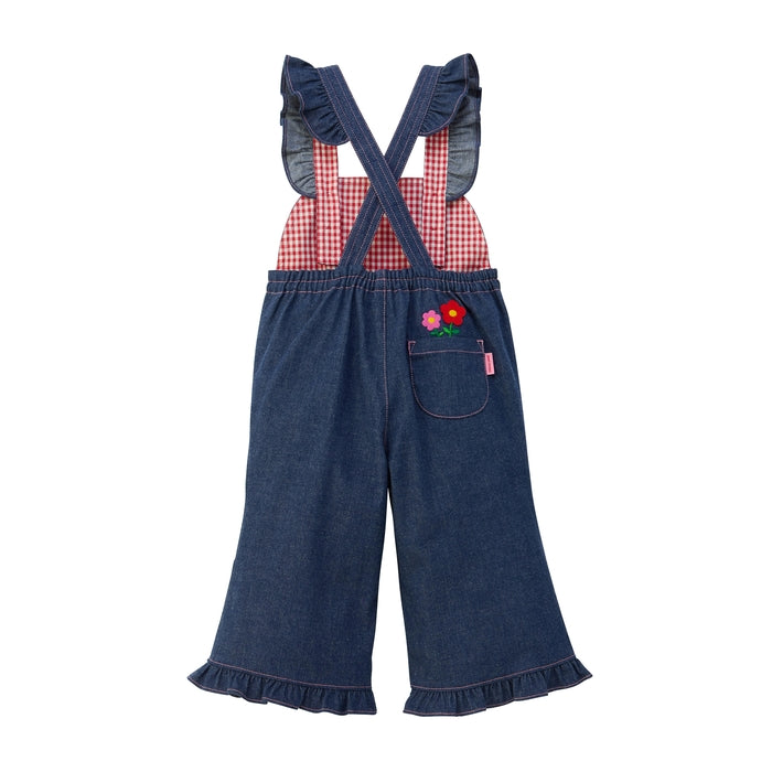 チエコサク】9分丈オーバーオール – ミキハウスオフィシャルサイト