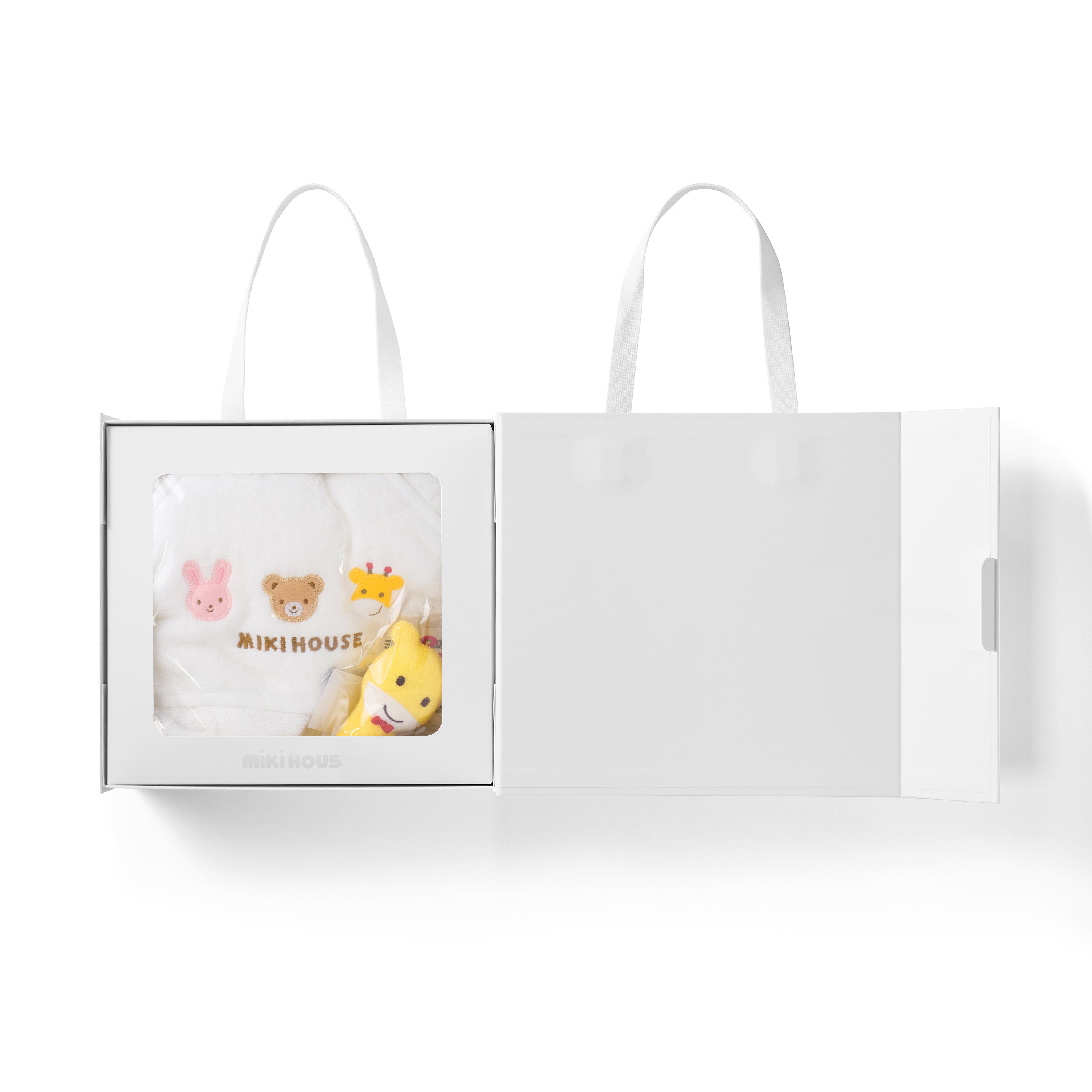 WEB限定】ギフト バスタオル・ラトルセット【BOX付き】 – ミキハウス