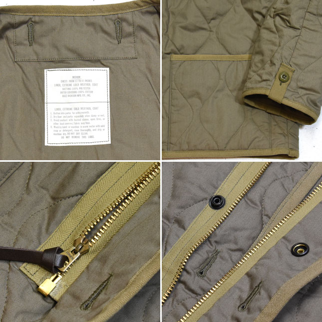 BUZZ RICKSON'S(バズリクソンズ)M-65 LINER・ライナージャケット/br14694