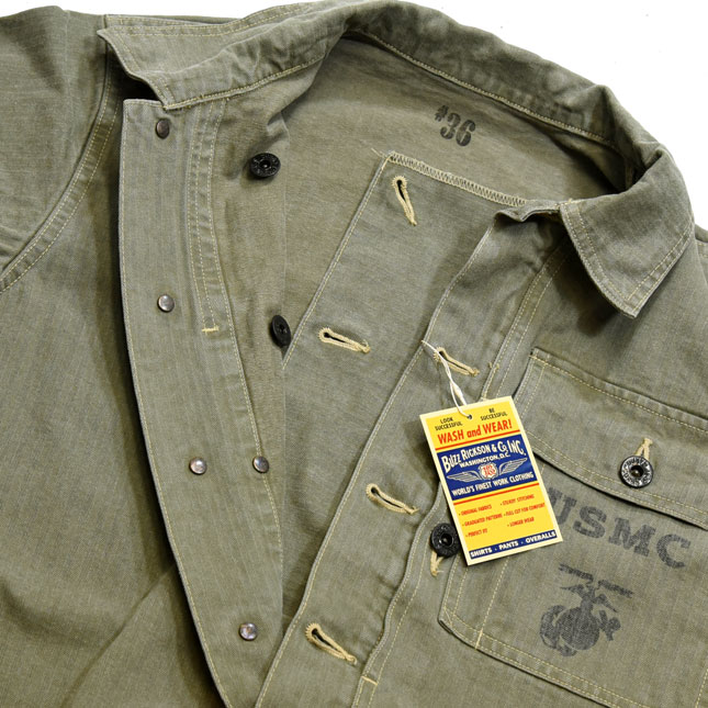 BUZZ RICKSONS(バズリクソンズ)「U.S.MARINE CORPS」ヘリンボーン