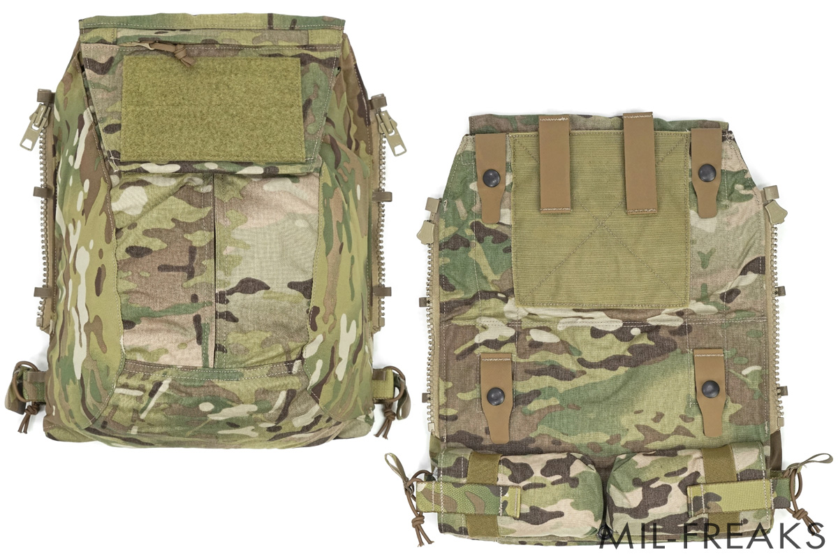 Crye Precision PACK ZIP-ON パネル 2.0 プレートキャリア バック