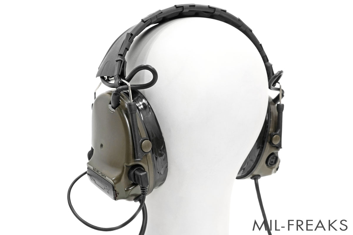 TAC-SKY Comtac III タイプ DUAL PTTヘッドセット ミリタリー