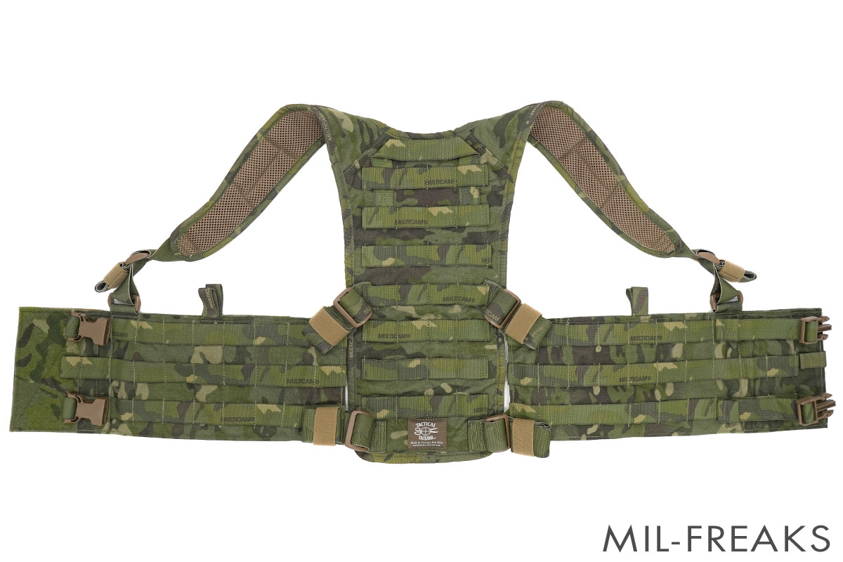 TACTICAL TAILOR Rudder RAC H-Harness チェストリグ マルチカム