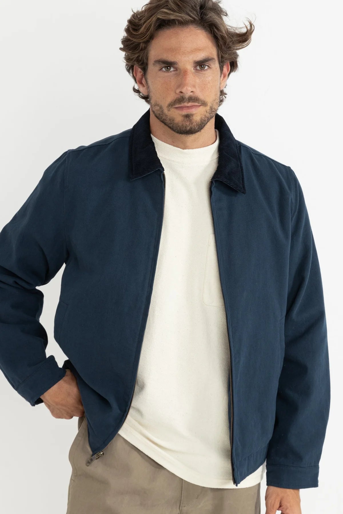 Rhythm James Jacket (Navy) – Milo Snow and Skate