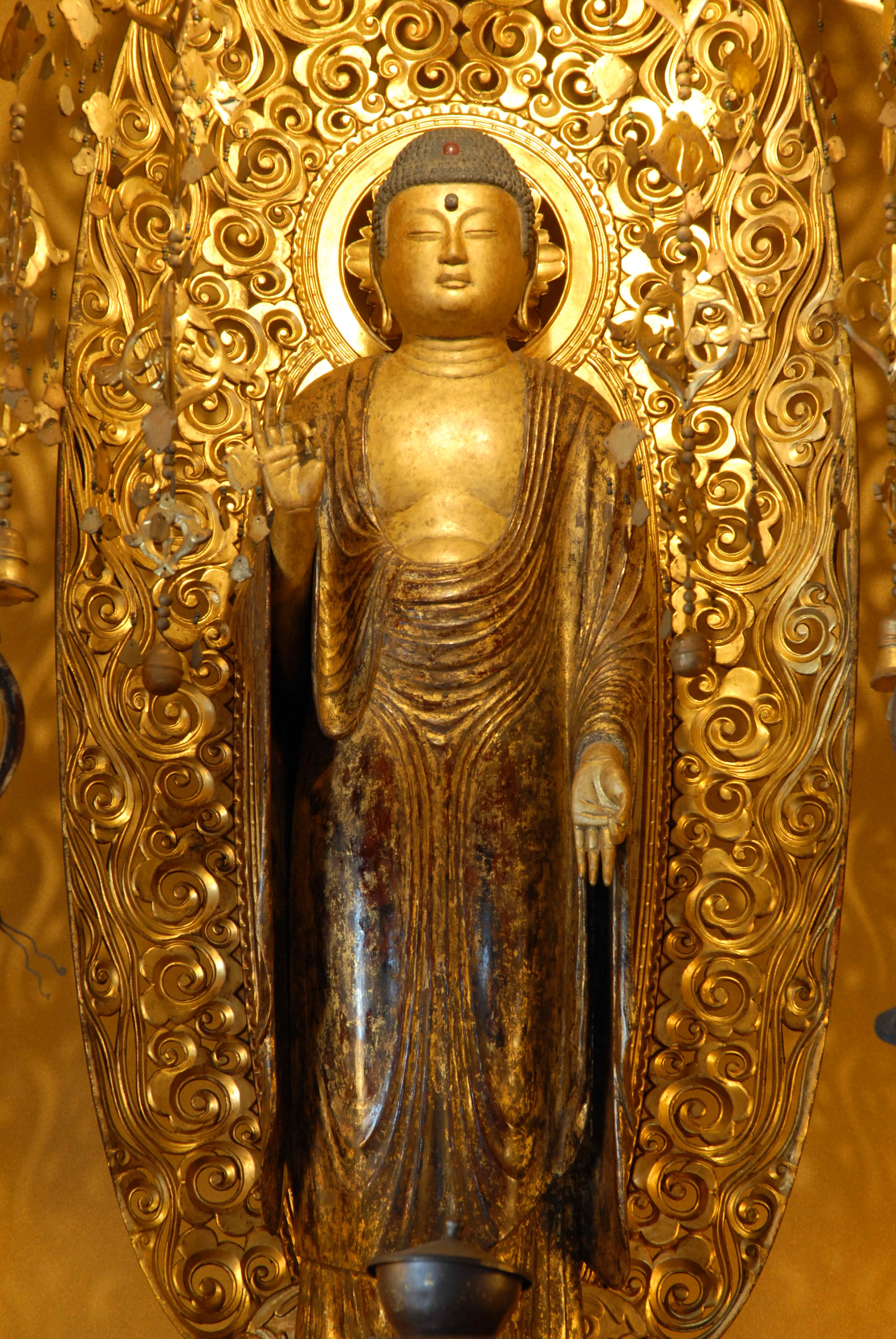 木造阿弥陀如来立像 - 港区文化財総合目録 | 港区立郷土歴史館