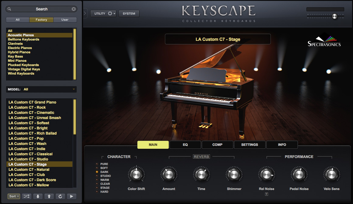 Spectrasonics 第四の製品、Keyscape – Media Integration, Inc.