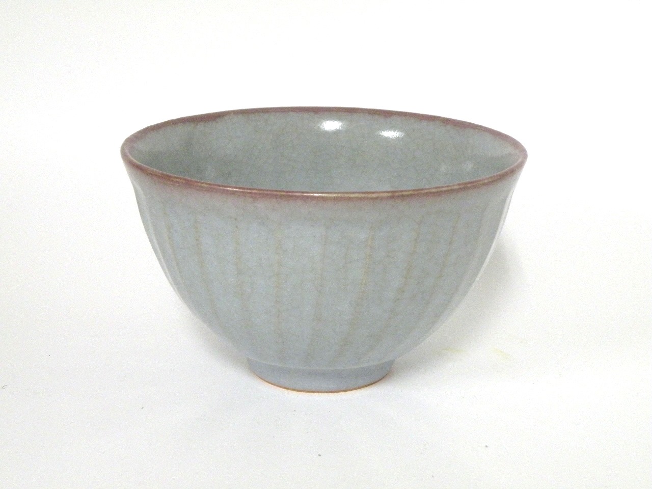 美濃焼伝統工芸品協同組合 | 青磁ぐい呑 (縞模様)