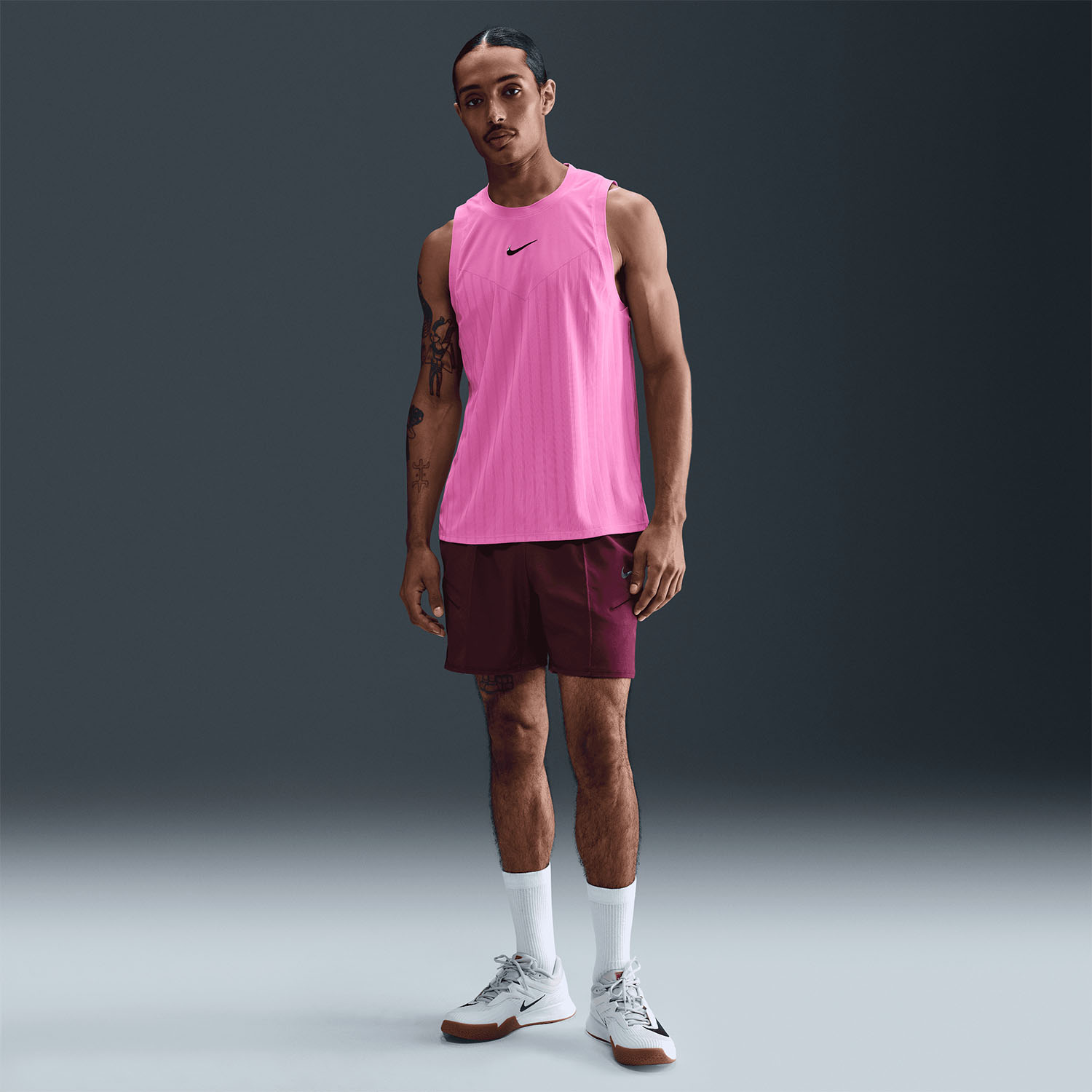 Nike Court Dri-FIT ADV Slam Men's Tennis Tank - Playful Pink