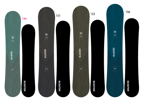 scooter スクーター スノーボード scooter G8 153cm 初心者にも G8