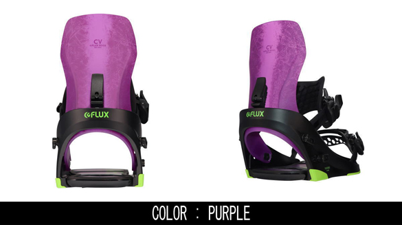 22-23 FLUX(フラックス)・CV シーブイ [BLACK,WHITE,PURPLE