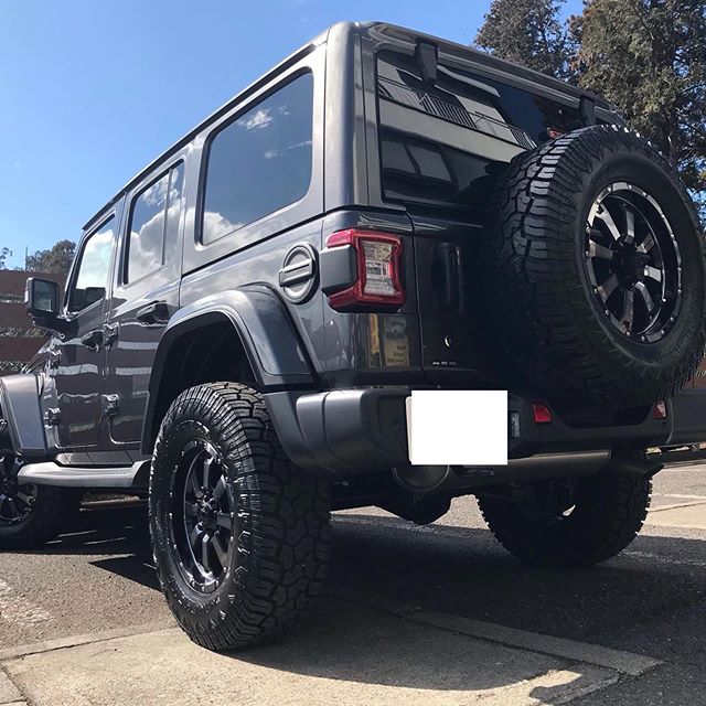 02695 MK-46 Jeep JL WRANGLER ジープ JLラングラー ホイール 装着画像