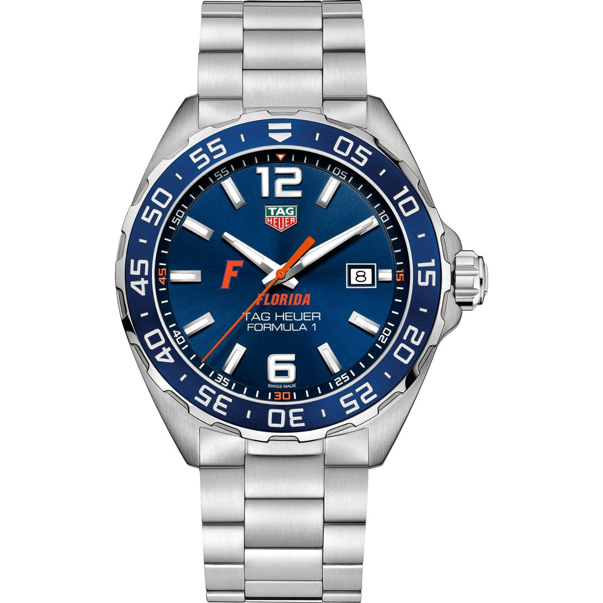 University of Florida Men's TAG Heuer Formula 1 with Blue Dial