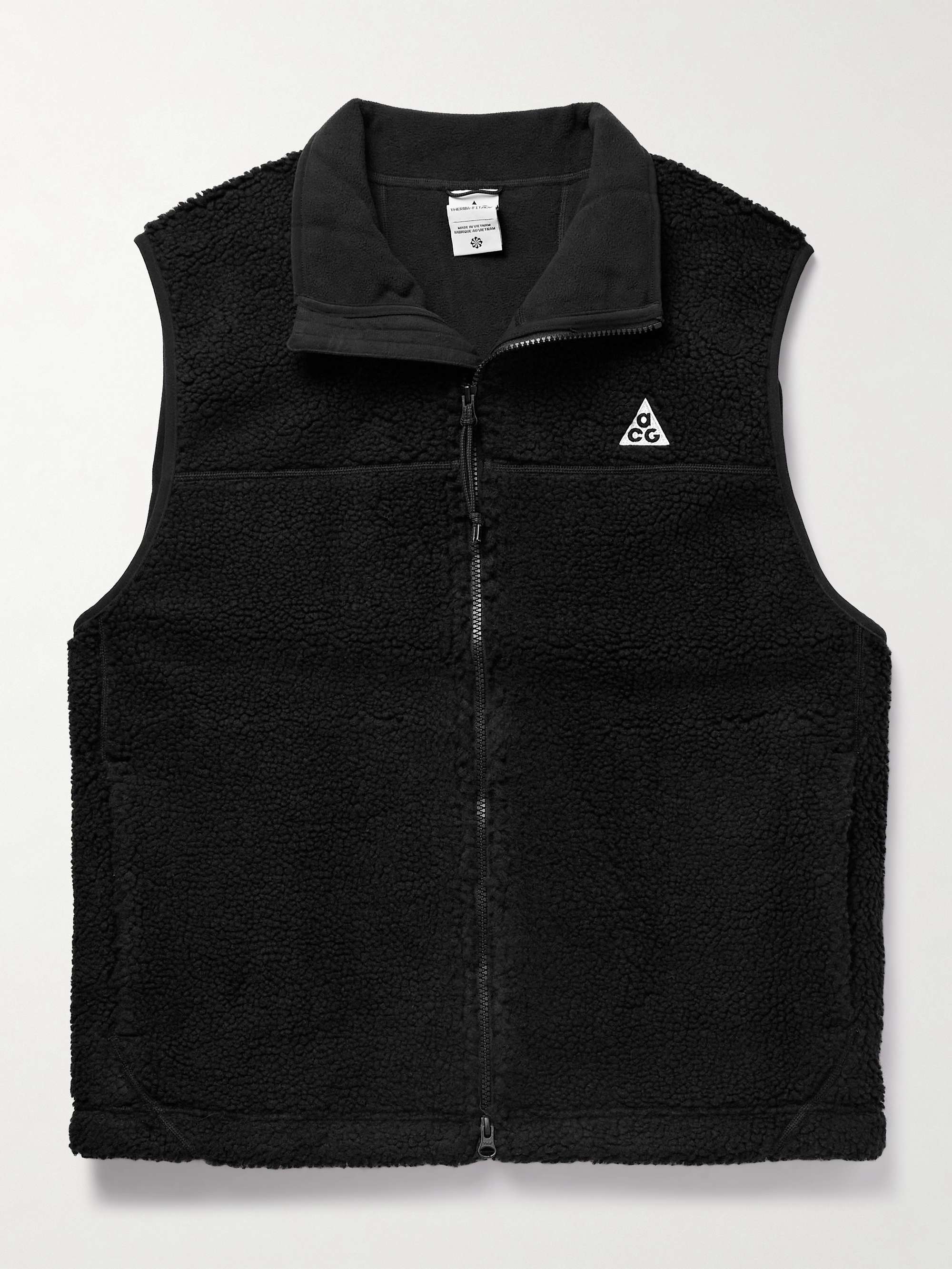 NIKE ACG Logo-Embroidered Canwell Glacier Therma-FIT ADV Fleece