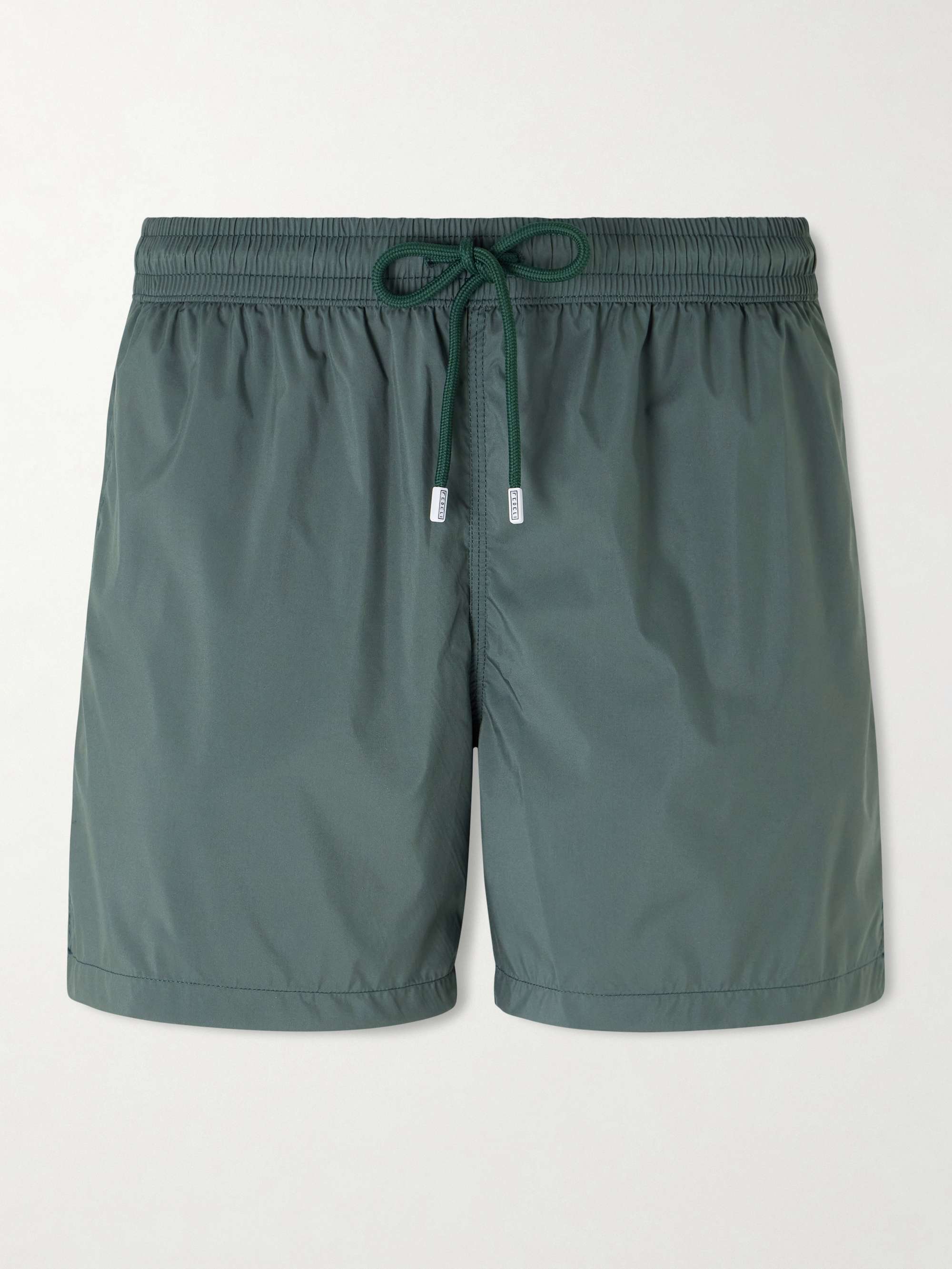 STONE ISLAND Straight-Leg Mid-Length Logo-Appliqued ECONYL® Nylon